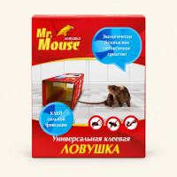 Клеевая книжка-ловушка от крыс и мышей Mr.Mouse (Мистер Маус)